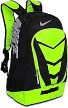 Nike Max Air Vapor Backpack Black/Volt/Metallic Silver Size Large