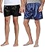 CYZ 2-PK Men's Satin Boxers
