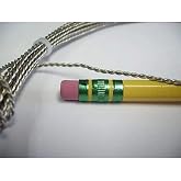 14 Gauge Solderable Twisted Tinned Copper Wire 25' Coil for Glass Projects &amp; Other Crafts