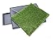 Synturfmats Indoor Pet Potty Patch Puppy Pee Training Pad, Deluxe 3 Pieces Dog Relief System with Drawer, Green, Medium with Drawer 20