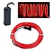 lychee 9ft EL Wire Neon Glowing Strobing Electroluminescent Light El Wire w/Battery Pack for Parties, Halloween Decoration (Red)