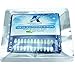 Teeth Whitening Strips - Glamorous White - 6% HP Professional Strength - 30 Mins Express Effect - 14 Packs 28 Pieces + Bonus Shade Guide - Vakker
