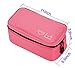 Packing Organizer Bra Underwear Storage Bag Travel Lingerie Pouch Toiletry Organizer Handbag Cosmetic Makeup Bag Luggage Storage Case For Cosmetics, Toiletries, Hotel, Home, Bathroom, Airplane (Rosy)