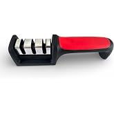 3-Stage Tungsten &amp; Ceramic Knife Sharpener - Non-Slip Grip