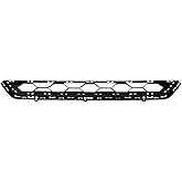 TRQ Front Lower Grille Black Compatible with 2018-2021 Volkswagen Tiguan VW1036143