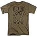 Popfunk ACDC for Those About to Rock Album T-shirt & Stickers, Safari Green (X-Large)