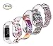 CreateGreat for Fitbit Charge 2 Bands Wristbands Silicone Replacement Charge 2 Accessory Original Color Print Pattern Bands Strap for Large or Small Size