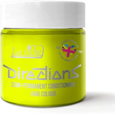 La Riche Directions Fluorescent Yellow Semi-Permanent Hair Color 100ml
