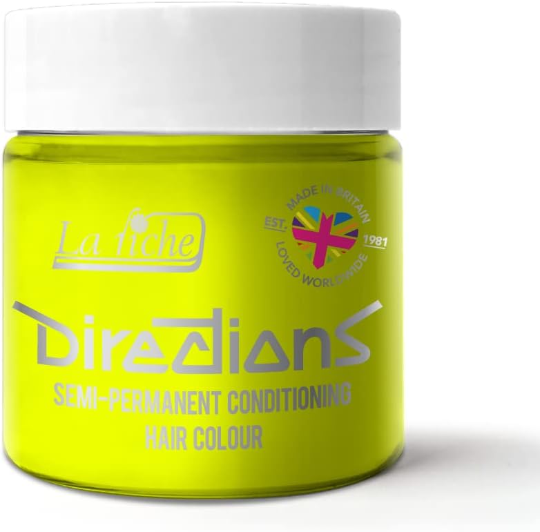 La Riche Directions Fluorescent Yellow Semi-Permanent Hair Color 100ml