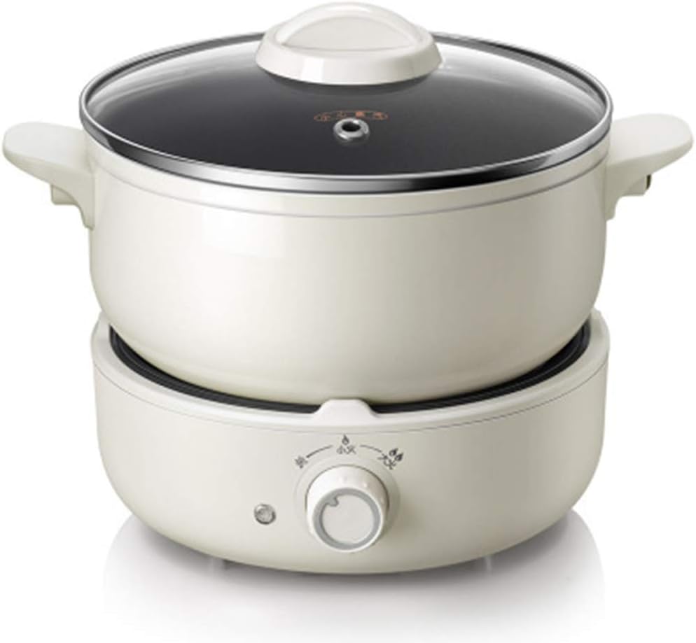 Electric Hot Pot,Multifunction Rice Cooker Portable Split Type Pot Kitchen Cooker Non-Stick Frying Pan for Travel Kitchen220v