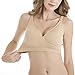 HOFISH Women's Maternity Seamless Wireless Crossover Nursing Bras with Extenders