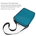 CoolBELL 10.6 inch Shoulder Bag Carrying Day Bag with Adjustable Shoulder Strap Simple Style Sleeve Case for Tablet/iPad (Teal)