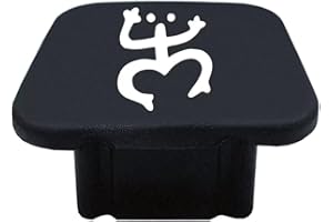 Xiaren 2 Inch Puerto Rico Coqui Frog Trailer Hitch Tube Cover Plug Cap, Tow Hitch Receiver Tube Hitch Rubber Plug Cover fits 2 Inch Trailer Hitch Receiver.