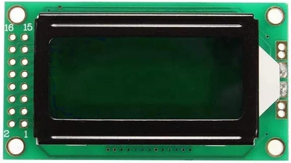 Wangyueha 0802 LCD Module 8 * 2 Character Display Green LED Backlight For Arduino Signal generator industrial equipment