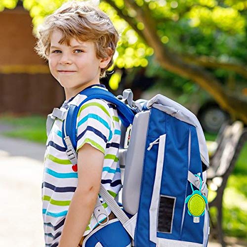 Biubee 6 Sets Cartoon Silicone Hand Cleaner Holders Empty Travel Keychain Carriers with Hand Refillable Bottles Mini Detachable Kids Portable Plastic Leakproof Liquid Soap Bottles for Travel Daily Use