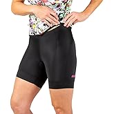CANARI Women's Ultima Gel Padded Spandex Cycling/Biking Short with Reflective Accents