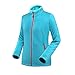 Fleece Jacket Women-Waterproof Plush Lining Hoodies Full-Zip Rain Coats