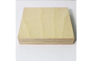 MAKERSTOCK 3/4" / 18mm Baltic Birch Plywood for Laser & CNC Cutting and Engraving (12" x 24")