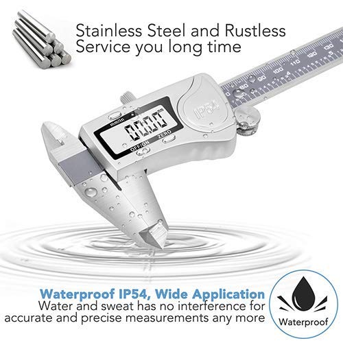 1 Digital+Caliper+Waterproof+Measurement+Resolution