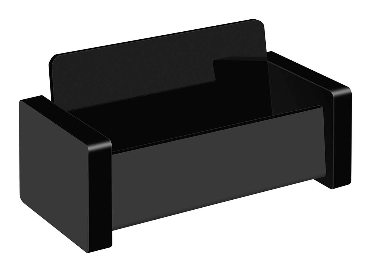 Wedo 634401 Office Business Card Holder - Black
