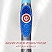 Colgate 360 Sonic Battery Power Electric Toothbrush with Floss-Tip Bristles & Tongue and Cheek Cleaner, Soft - 2 Count