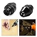 Keyless Chuck Multi Quick Change Drill Replacement with 1/32 to 1/8-Inches Shanks Compatible for Dremel Electric Tool