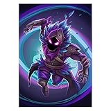 CraftsToCollect Poster RAVEN Skin Wall Art Game Poster LARGE (23x32 Inch)