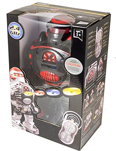 image for Think Gizmos Remote Control Robot for Kids - RoboShooter Robot Toy for