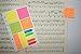 Sticky Notes Pad (Twin Pack) | Assorted Shapes 25 Per Pad | 11 Squares and Long Rectangles and Arrow Page Markers | Yellow Pink Green Orange Blue Red Colours