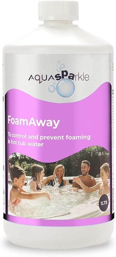 AQUASPARKLE FoamAway 1ltr - Foam Removal for Hot Tubs