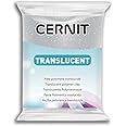 CERNIT Transparant Clay 56g, Translucent White, 7 x 5.5 x 1.5 cm