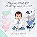 Goobie Baby Naomi Silicone Teething Necklace for Mom to Wear, Nursing Necklace Chew Bead (Gift Box Packaging – Peach/Cream)