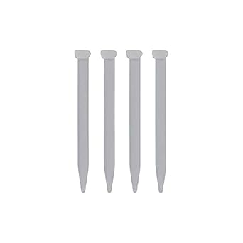 Amazon Com Replacement Nintendo 2ds Xl Stylus In White Pack Of 4 By Mars Devices Video Games