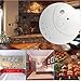 2 Pack Photoelectric Smoke and Fire Alarm & Detector, Battery-Operated(Not Hardwired) Smoke and Fire Detector with Test Button(9V Battery Included)