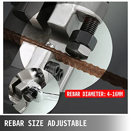 Happybuy Electric Hydraulic Rebar Cutter, 900W Portable Electric Rebar