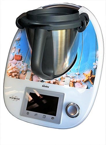 Self-Adhesive Vinyl Sticker for Vorwerk Thermomix TM5 - Spring/Summer Collection - Sea Shells