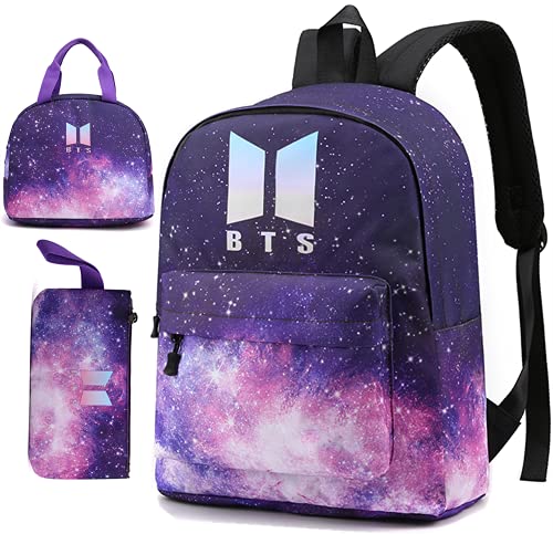 Ohyoung BTS Bookbag School Backpack For