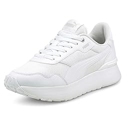 Puma R78 Sneaker, White White-Gray Violet, 7 US