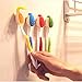 4X Cartoon Toothbrush Head Case Suction Cup Protective Cover Bathroom Tube Antibacterial