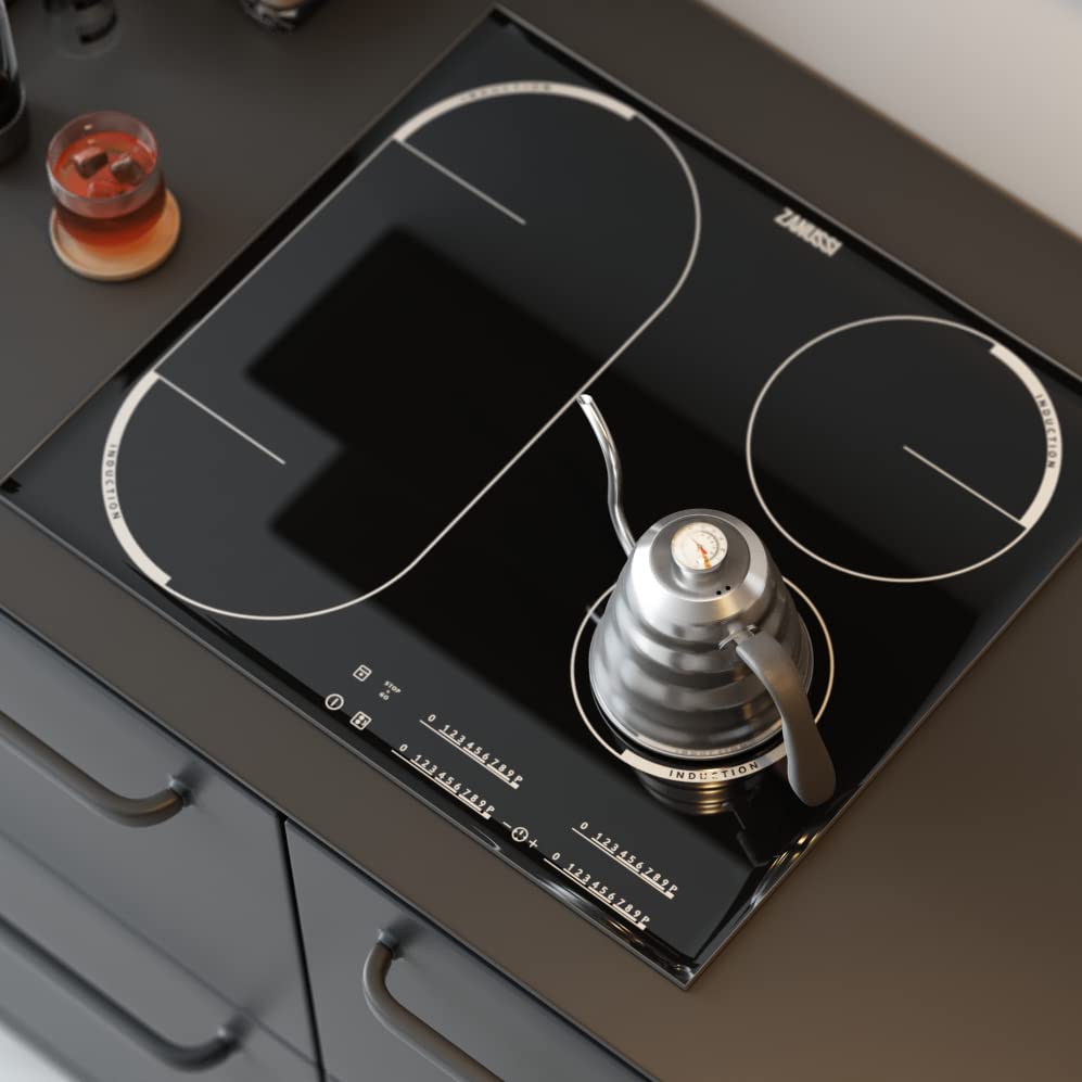 ZOMFLO Gooseneck Kettle Whistle With Thermometer For Coffee and Tea