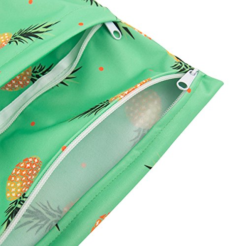 2 ALVABABY+Waterproof+Reusable+Zippered+Swimsuits