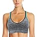 AKAMC Women's Sports Bra Criss-Cross Back Strappy Wireless Post-Surgery Bra Active Yoga Bras,Medium