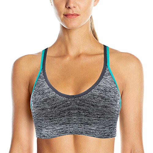 AKAMC Women's Removable Padded Sports Bras Medium Support Workout Yoga