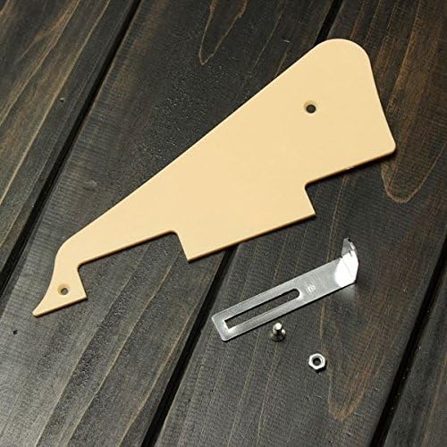 Yellow 1Ply Les Paul Scratch Plate Pick Guard For Bracket LP Guitar