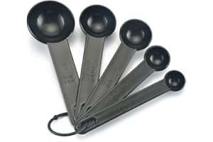 5 PCS/Set Kitchen Measuring Spoon Creative Baking Cooking Silicone Measuring Tool Ladle With Scale Kitchen Measuring Spoons T