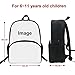 VEEWOW 16-Inch Children Yawning Great White Shark Shark Backpack For Boys Girls Animal Bags For Kids (D930)
