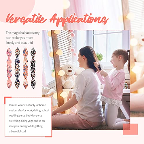 Hair Bun Maker 4 Pack Deft Bun Rabbit Ear Sponge Foam French Twist Donut Hair Donut Maker Hair