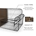 CHUN YI Stretch Sofa Slipcover 1-Piece Couch Cover, Seater Settee Coat Soft with Elastic Bottom, Checks Spandex Jacquard Fabric, Large, Coffee