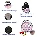 SeBeLi Neoprene Lunch Tote Bag - Insulated Waterproof Zipper for Picnic Women, Adults, Kids, Girls, Boys (Unicorn)
