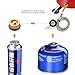 Portable Camping Gas Stove, WILLOR Windproof Backpacking Butane &Propane Stove Lightweight Camping Cooking Burner with Piezo Ignition and Adjustable Valve for Outdoor Camping Hiking